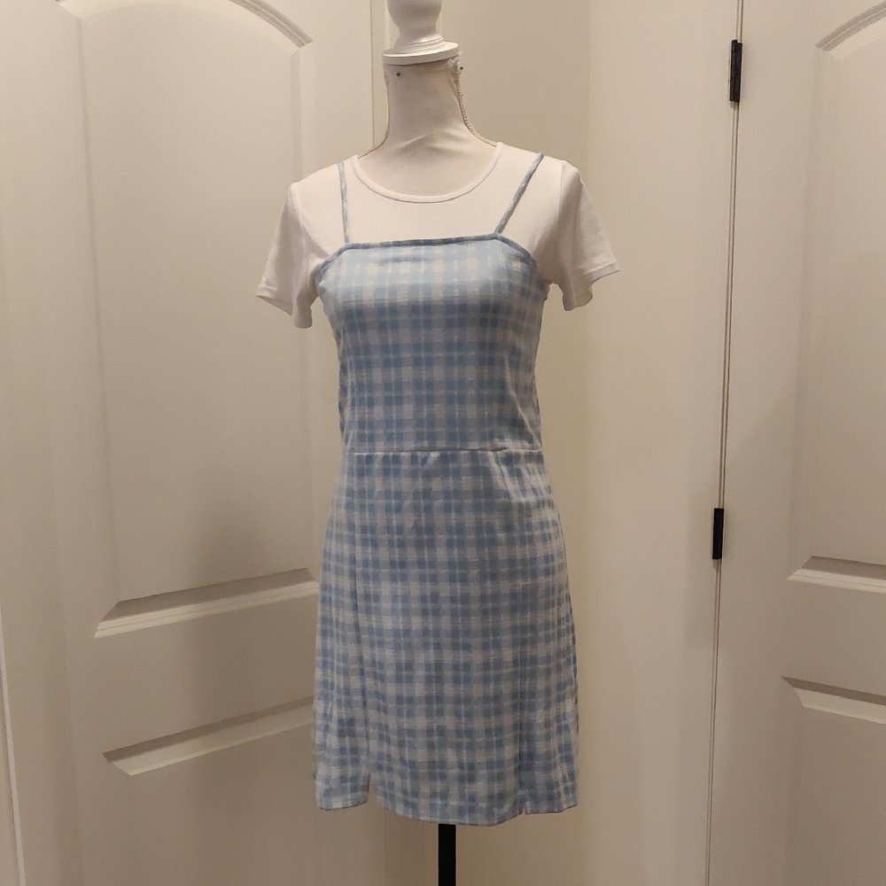 Art Class 2 PC Set Girls Light Blue Garment Vintage Inspired Y2K Trendy Cottagec